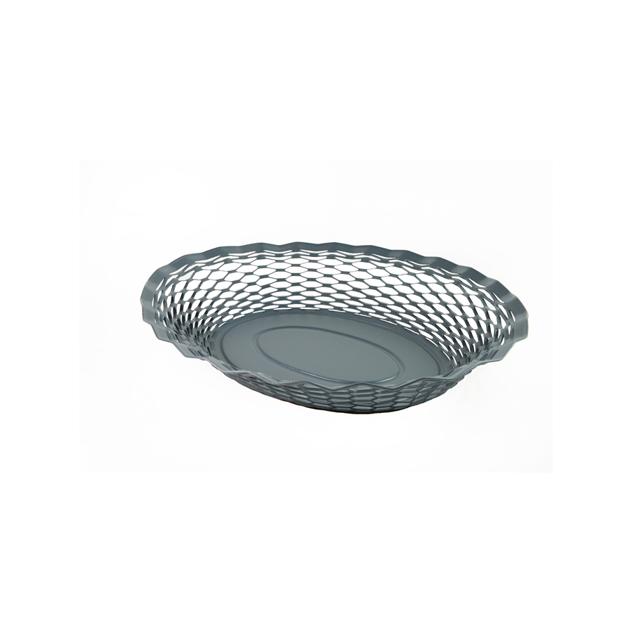 Oval Color Metal Food Basket, Large size