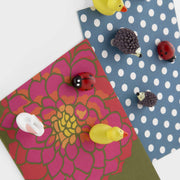 Colorful ladybug magnets