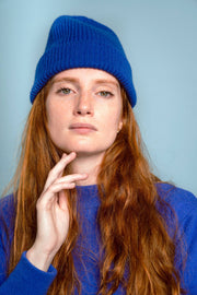 KLUE WOOL HAT | Blue