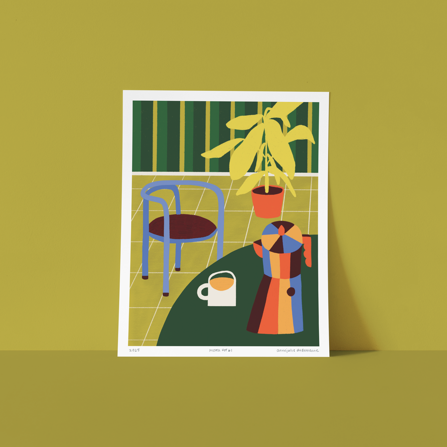 Affiche Moka Pot #1
