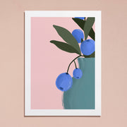 Blueberries Bouquet in Vase