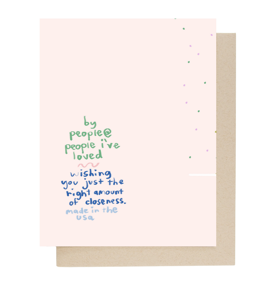 A Couple of Trees Card