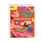 SHAPES — Birthday Card