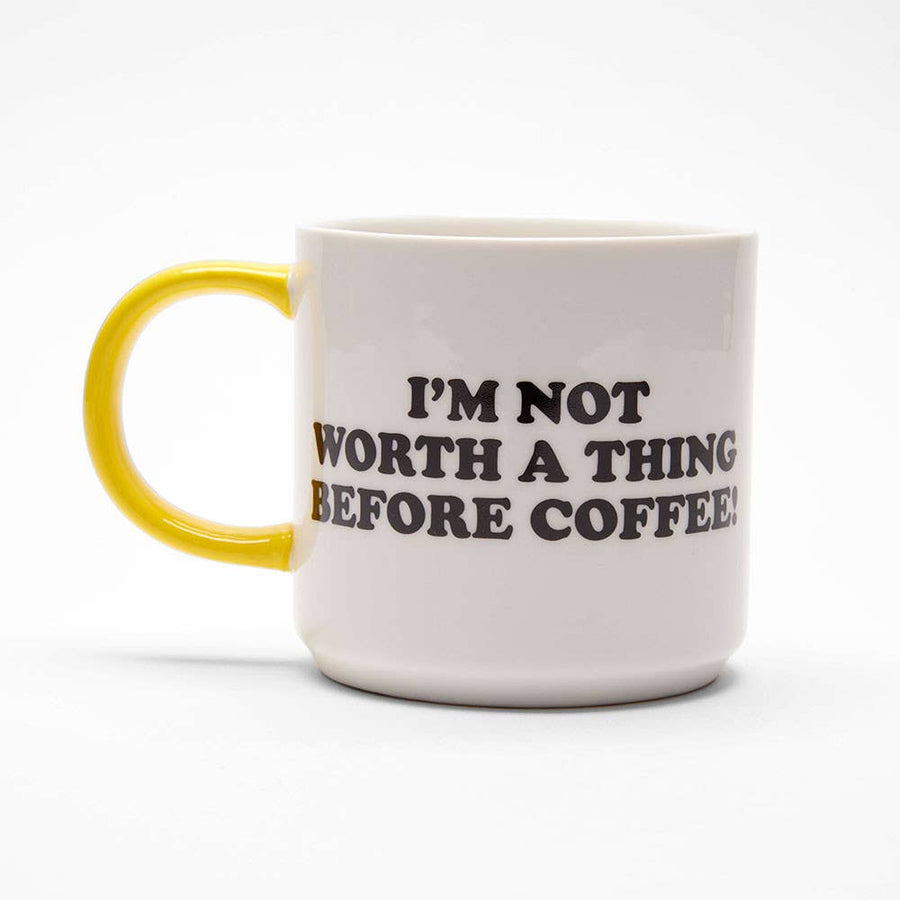 Peanuts I'm not worth a thing...Mug