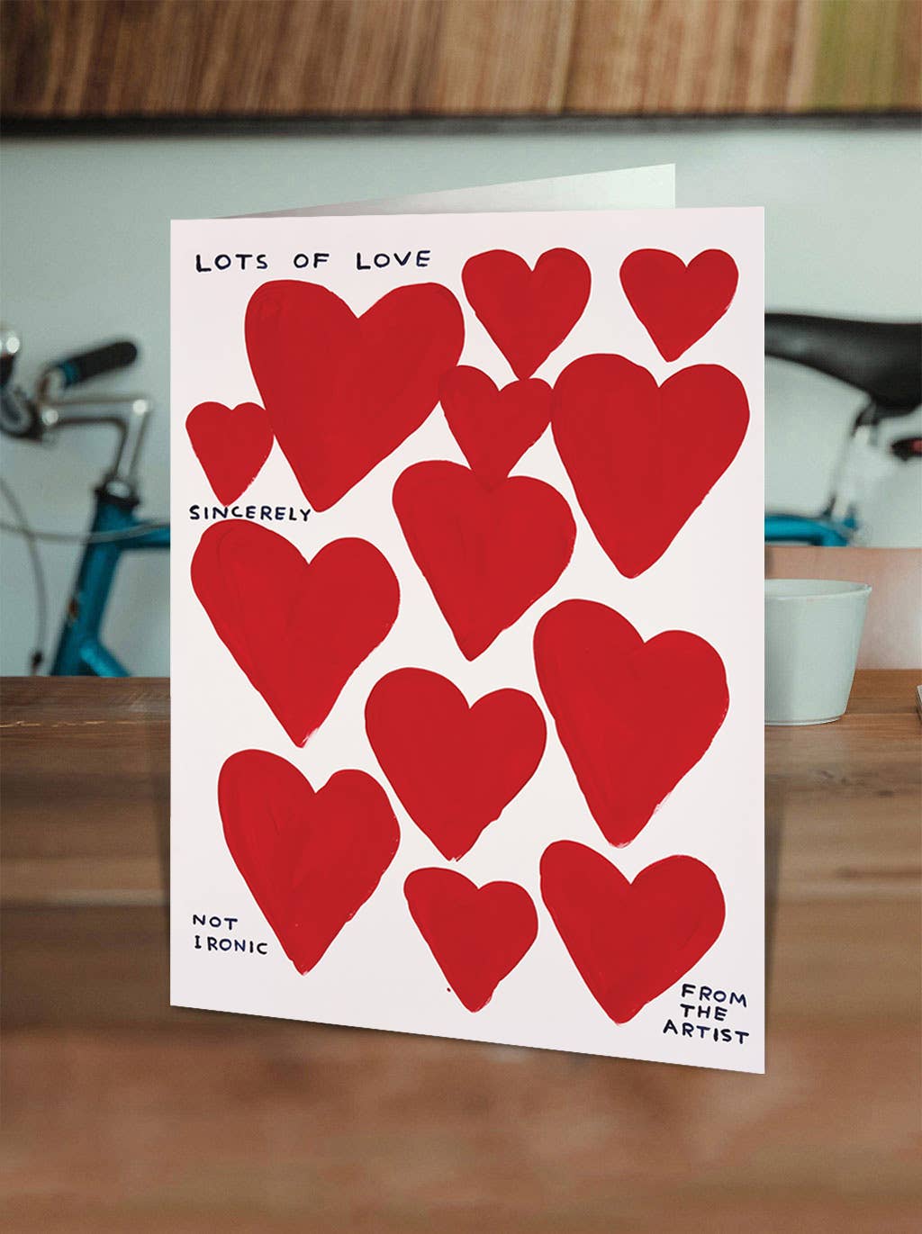 Do You Love Me Card by David Shrigley