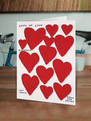 Do You Love Me Card by David Shrigley