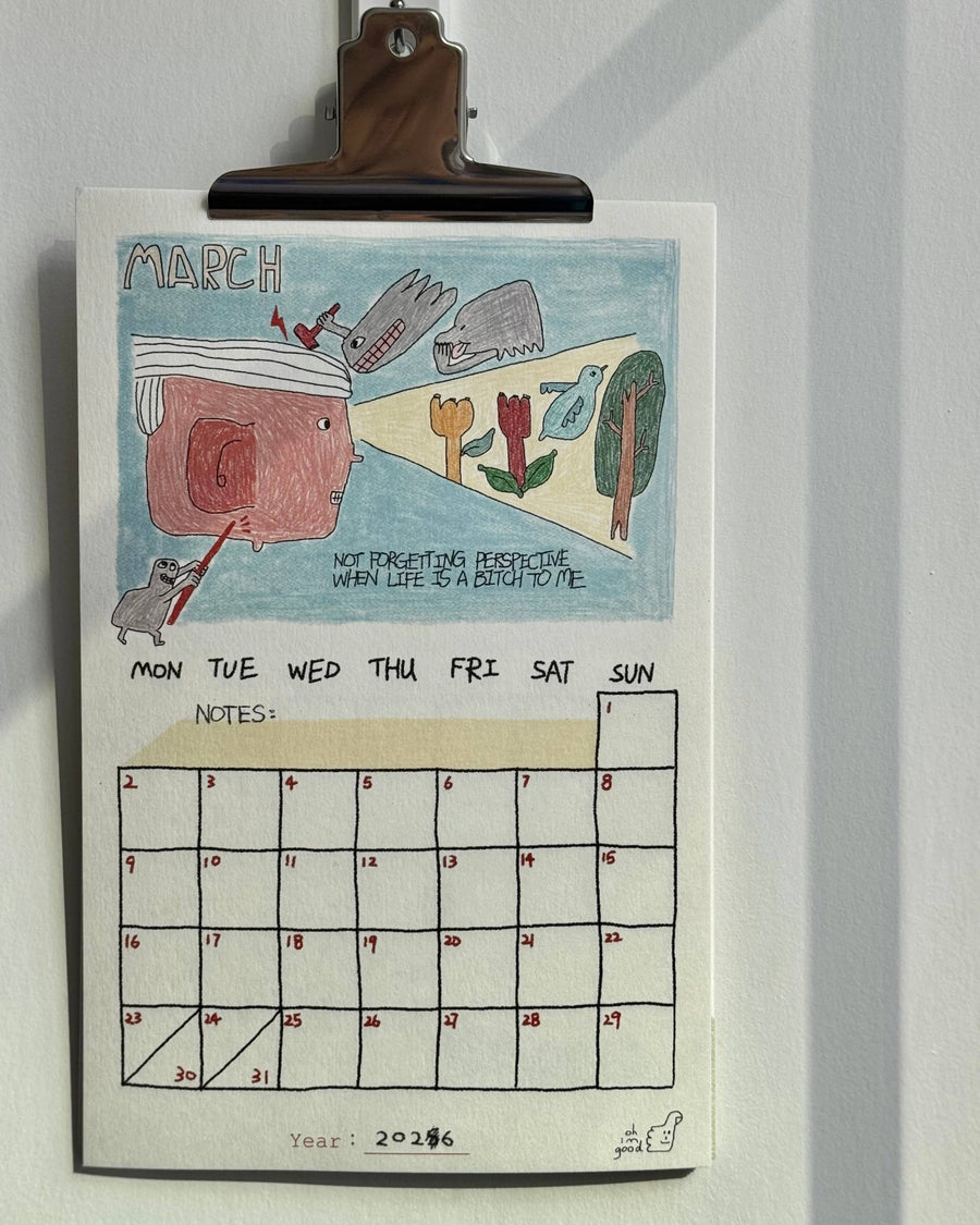 2026 Monthly Calendar