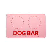 "Dog bar" feeding mat