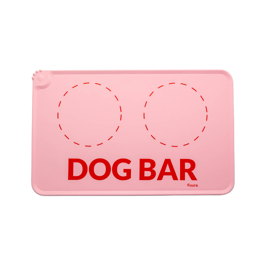 "Dog bar" feeding mat