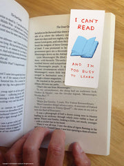 Magnetic Bookmark - I Can't Read