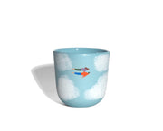 Medium Blue Mug – Flying love