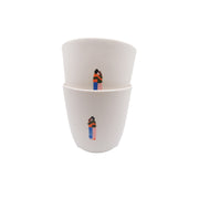 Medium White Mug - The Hug