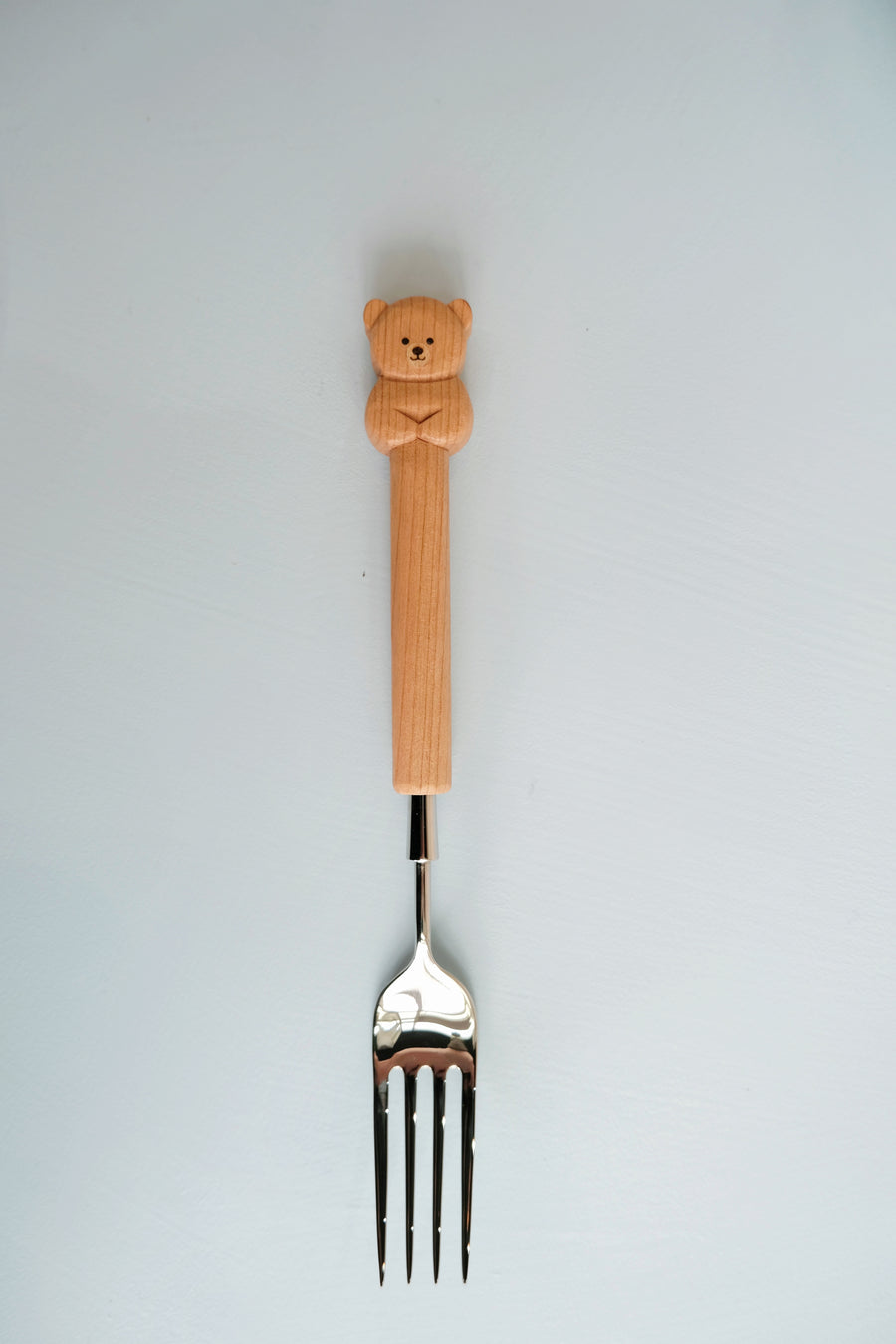 Handcrafted Solid Wood Bear Fork / Spoon