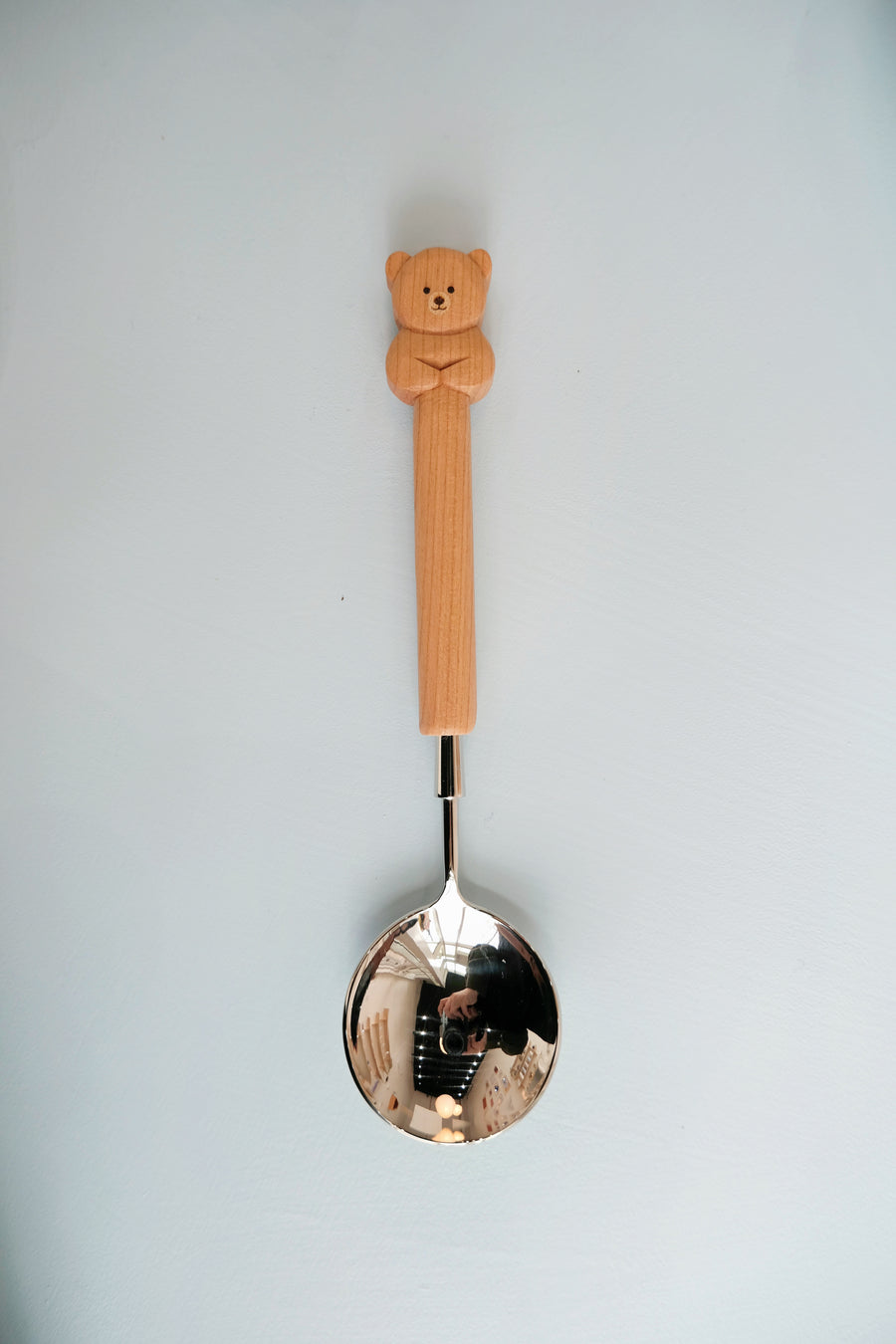 Handcrafted Solid Wood Bear Fork / Spoon