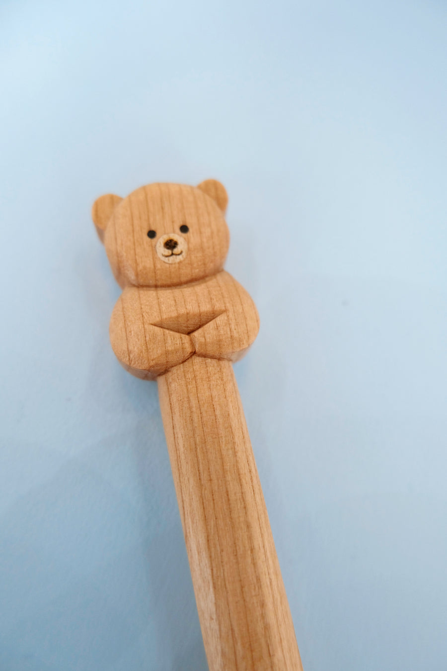 Handcrafted Solid Wood Bear Fork / Spoon