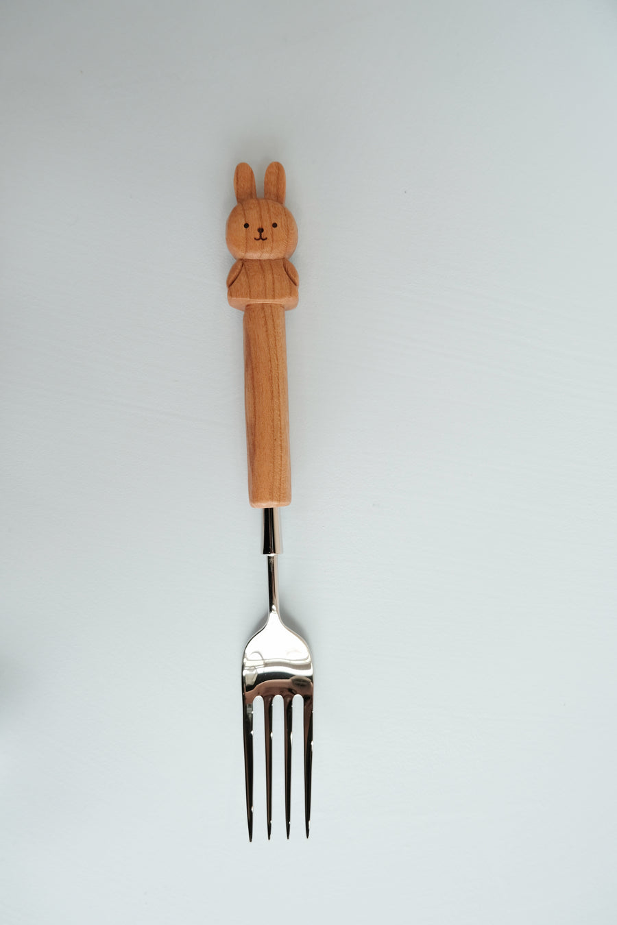 Handcrafted Solid Wood Bunny Fork / Spoon