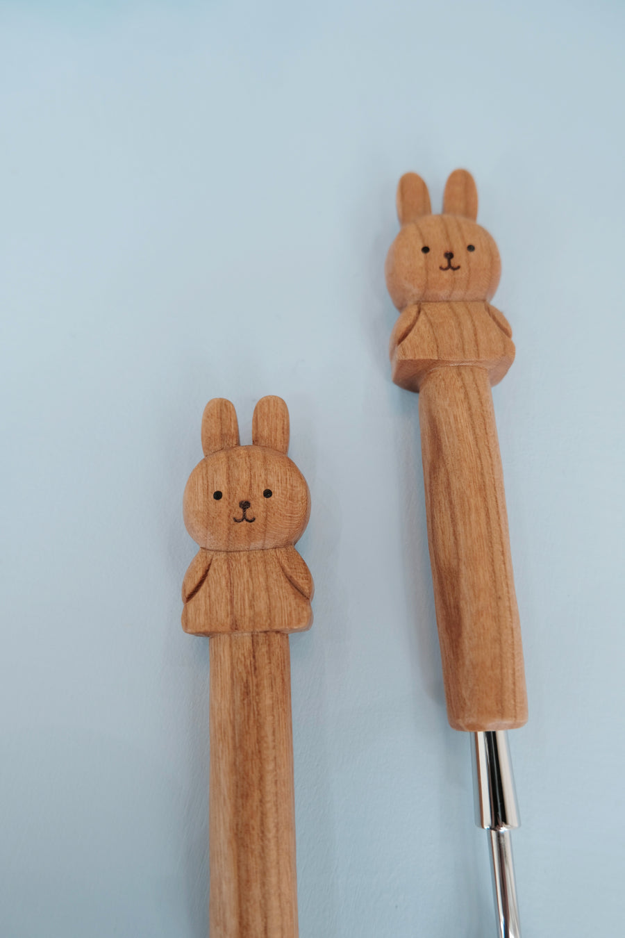 Handcrafted Solid Wood Bunny Fork / Spoon