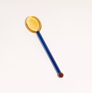 Candy-Colored Glass Stirring Spoon