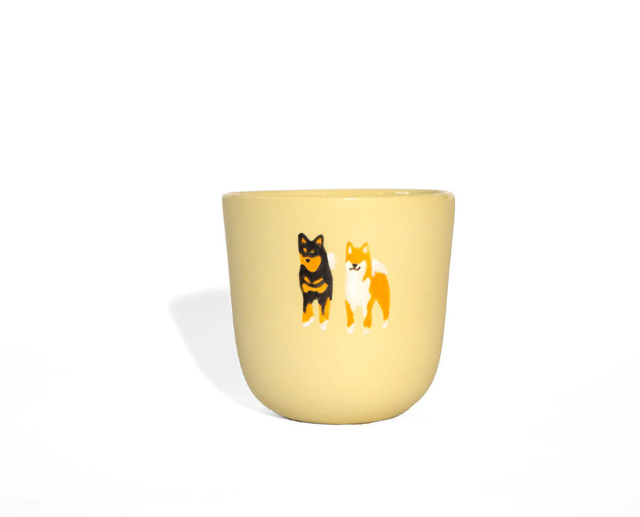 Medium Yellow Mug – Shiba