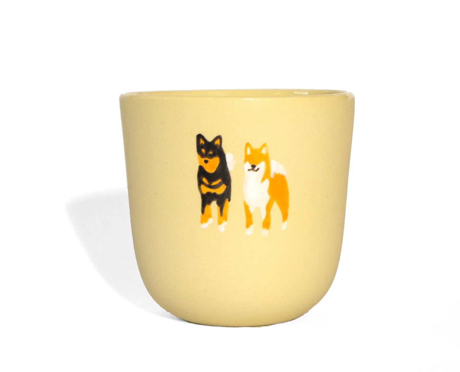 Medium Yellow Mug – Shiba