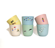 Medium Yellow Mug – Three Dogs