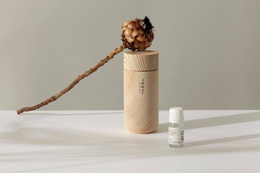 Small drop diffuser + pine oil