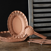 Oval Color Metal Food Basket, Large size