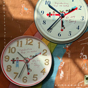 Unproductive Clock Red