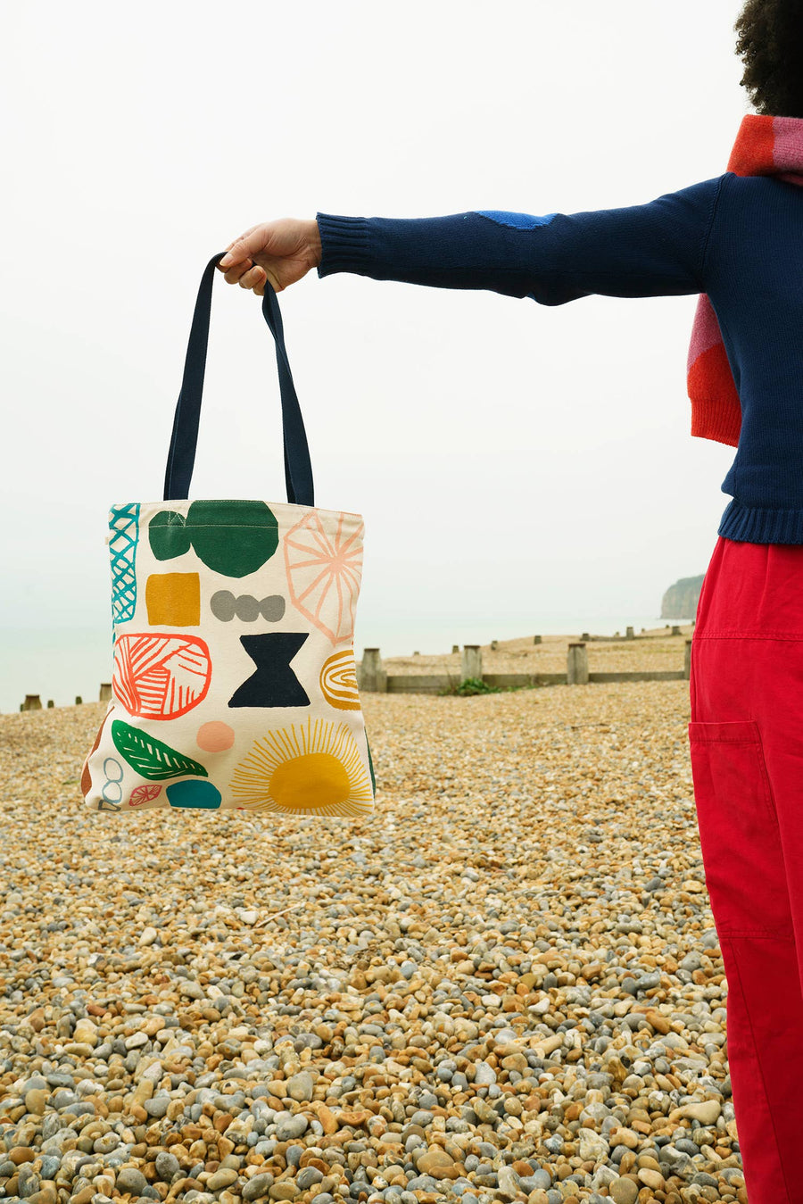 Doodle Cotton Tote