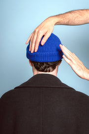 KLUE WOOL HAT | Blue