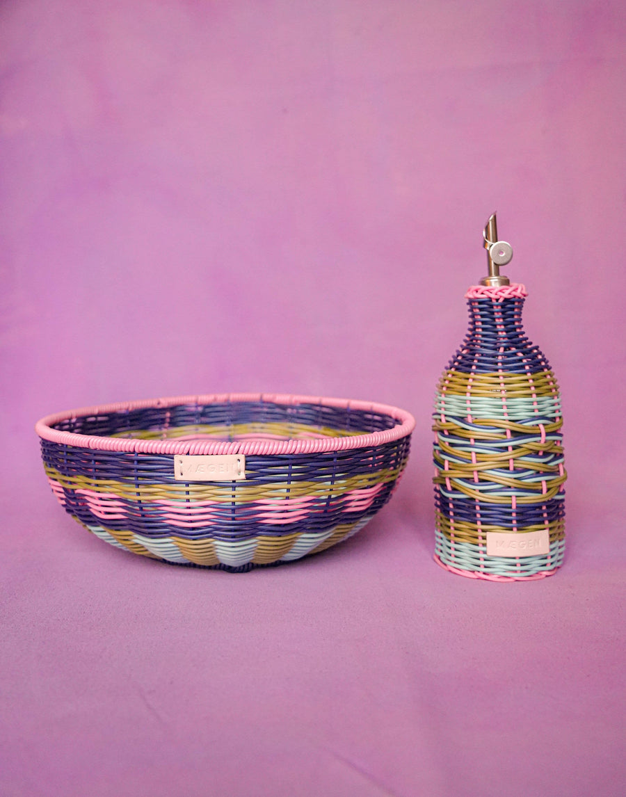 Maegen Oil Pourer - Pink/Navy