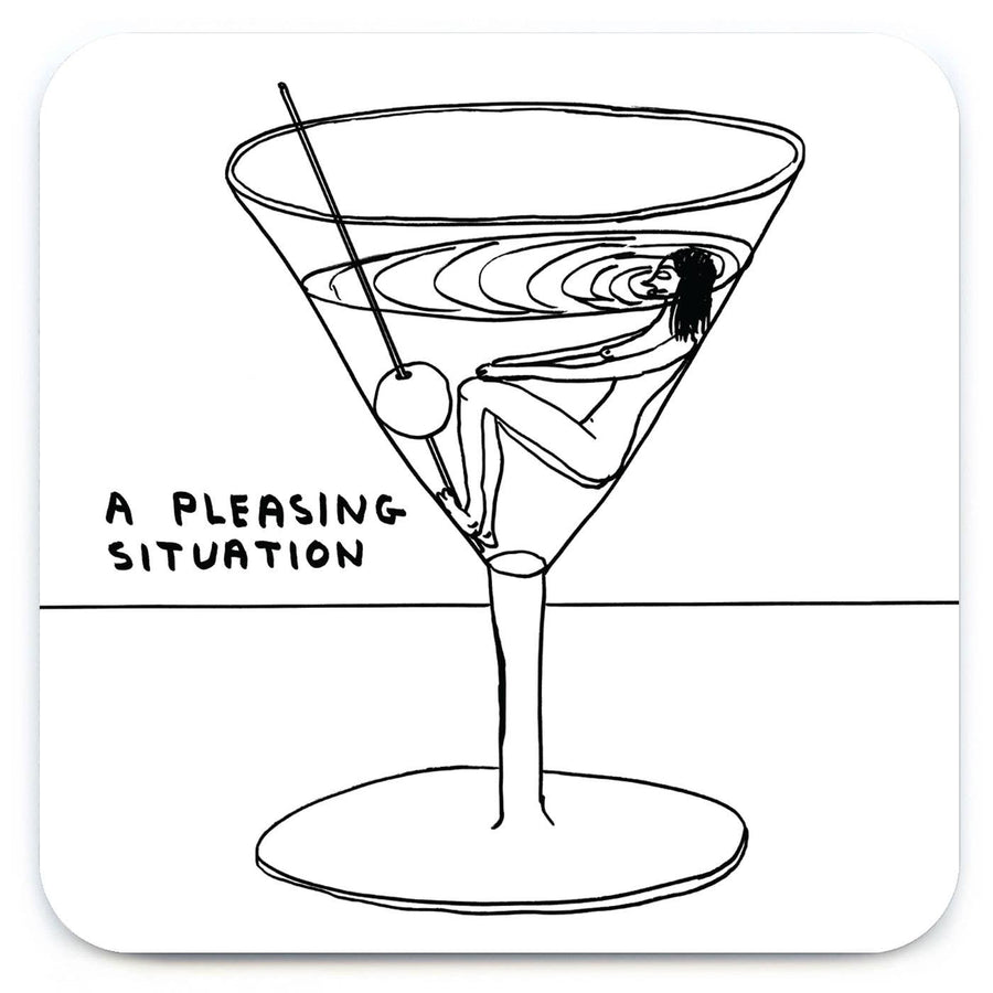Pleasing Situation Card by David Shrigley