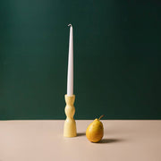 Wave Candleholder Low - Yellow