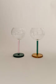 Bilboquet Wine Glasses Golden Hour