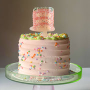Large Confetti Cake Hair Claw Clip