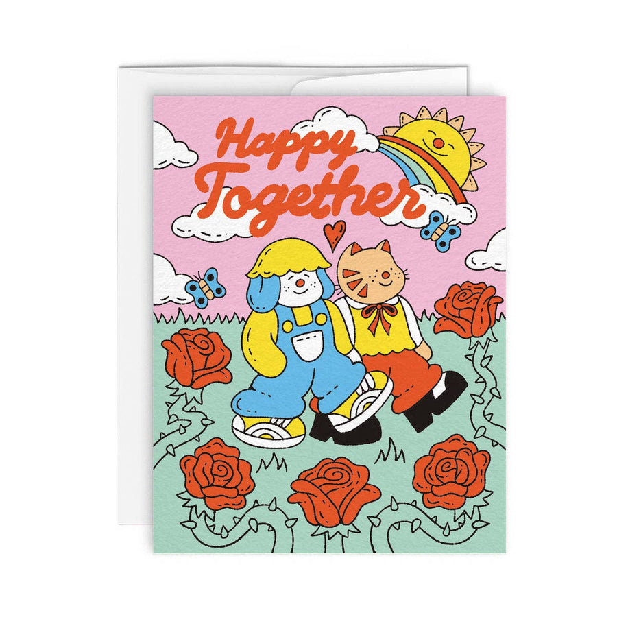HAPPY TOGETHER — Greeting Card