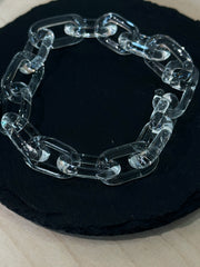 Glass Chain Bracelet