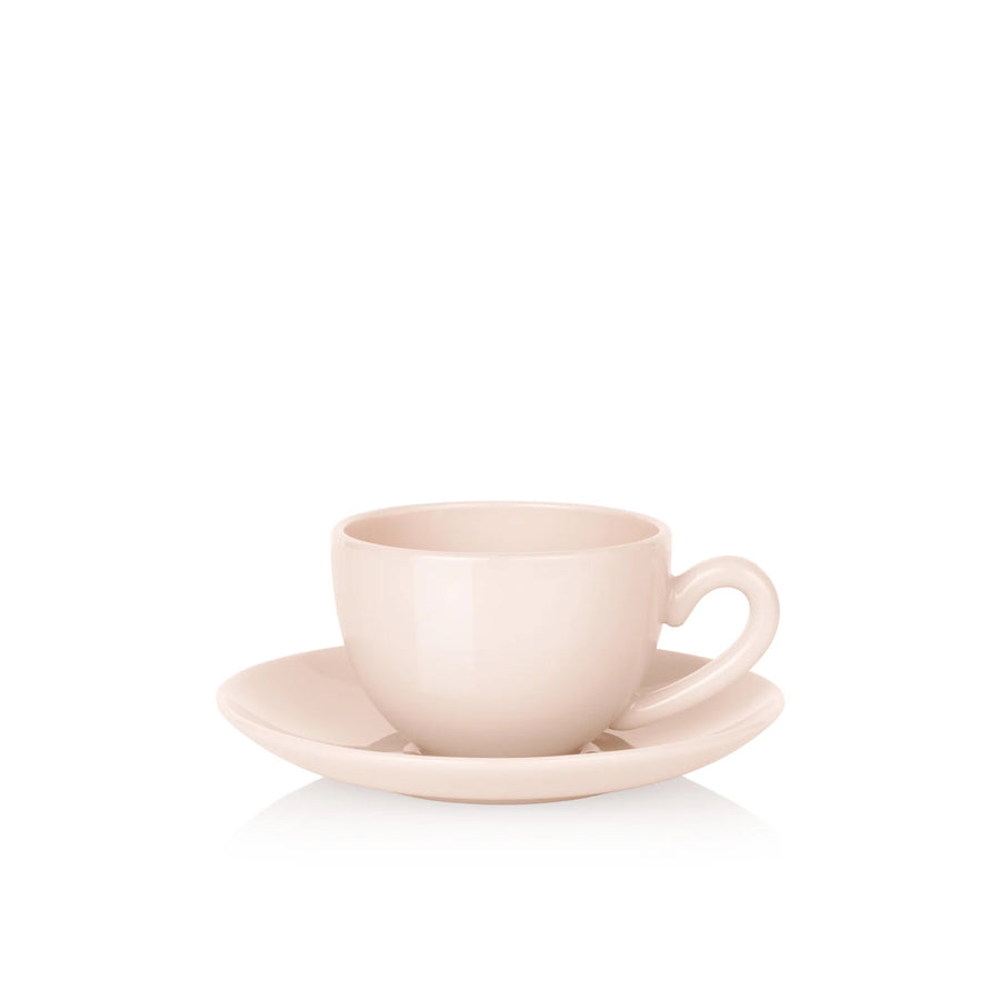 Milk Glass Cup | Peach