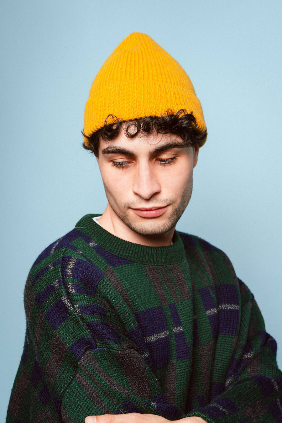 KLUE WOOL HAT | Mustard