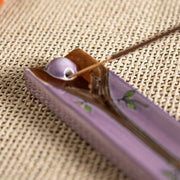 Handpainted Ceramic Incense Holder