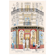 Parisian Shops Tea Towels