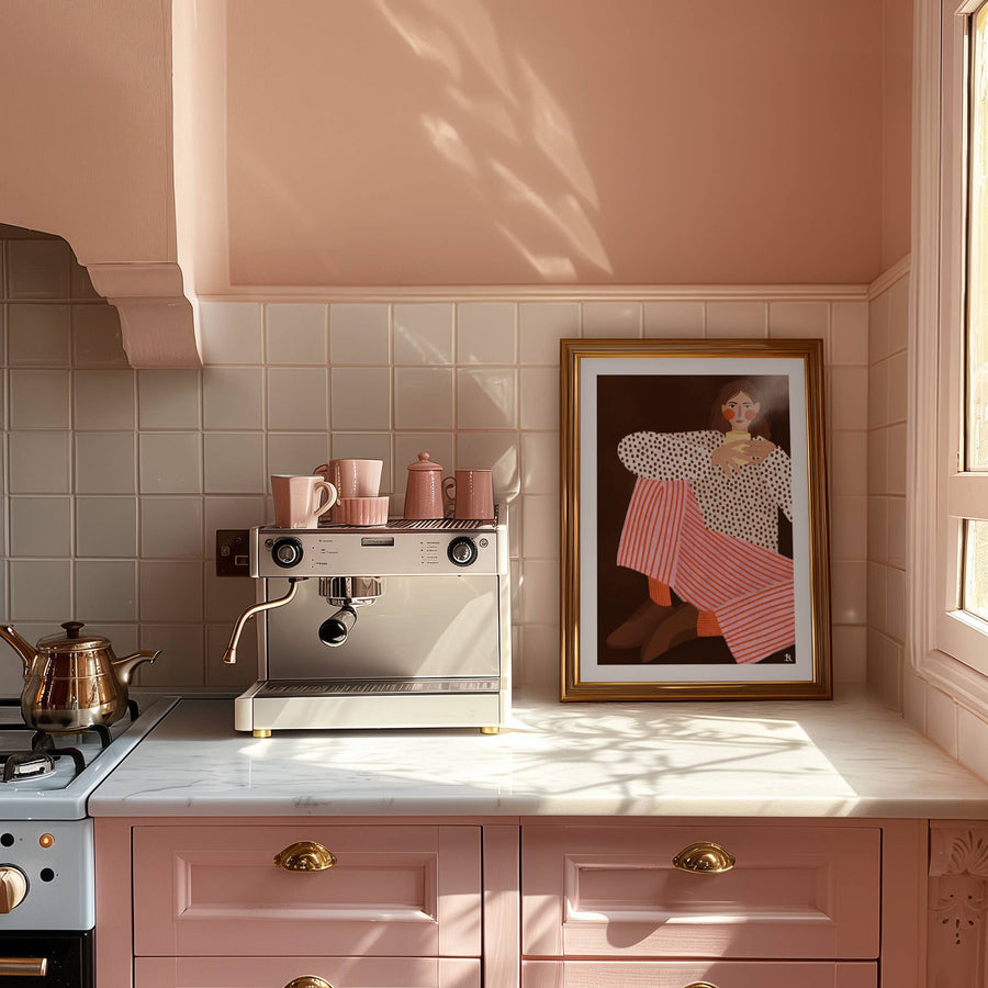 Woman with the Cup of Tea