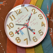 Unproductive Clock Red