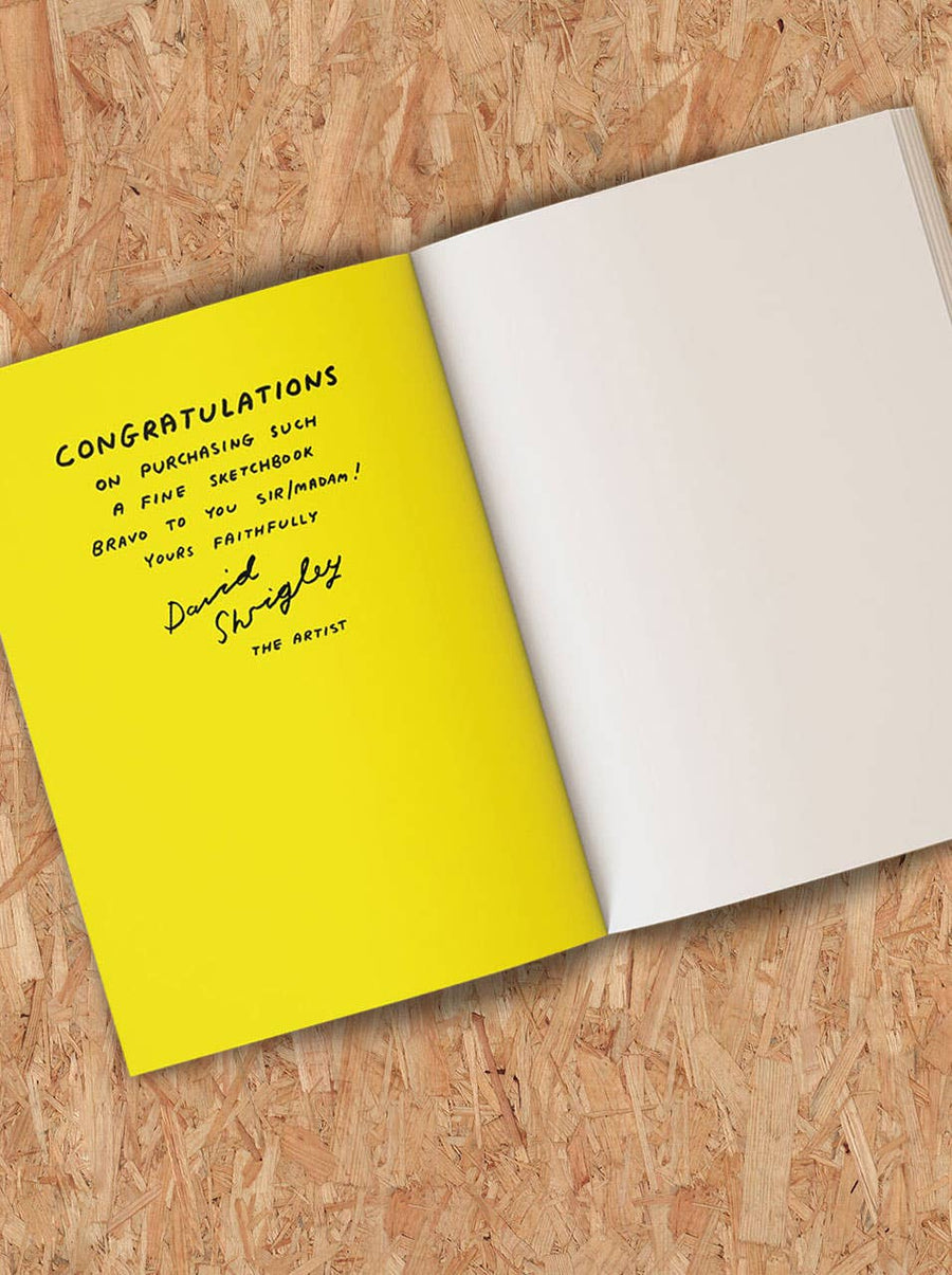 Art Save The World Sketchbook by David Shrigley