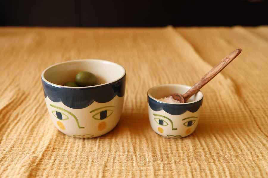 Violet Stoneware Ceramic Cup