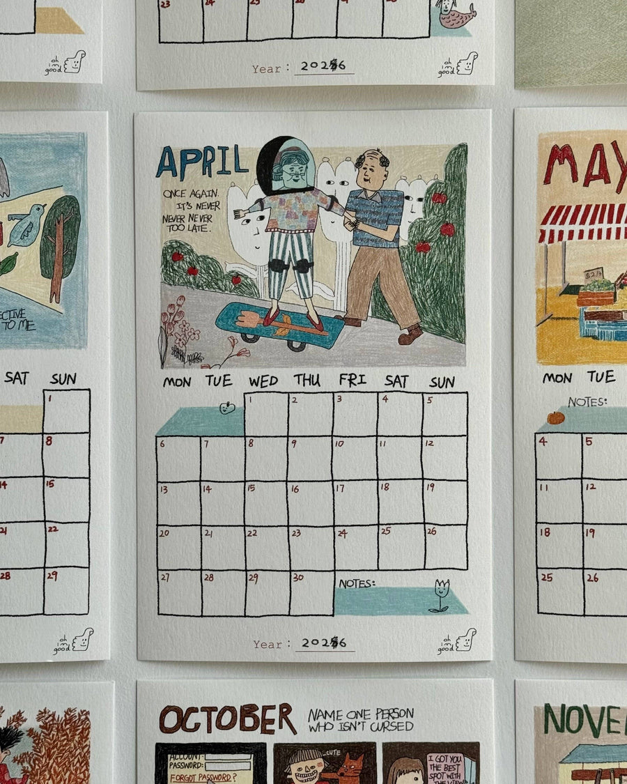 2026 Monthly Calendar