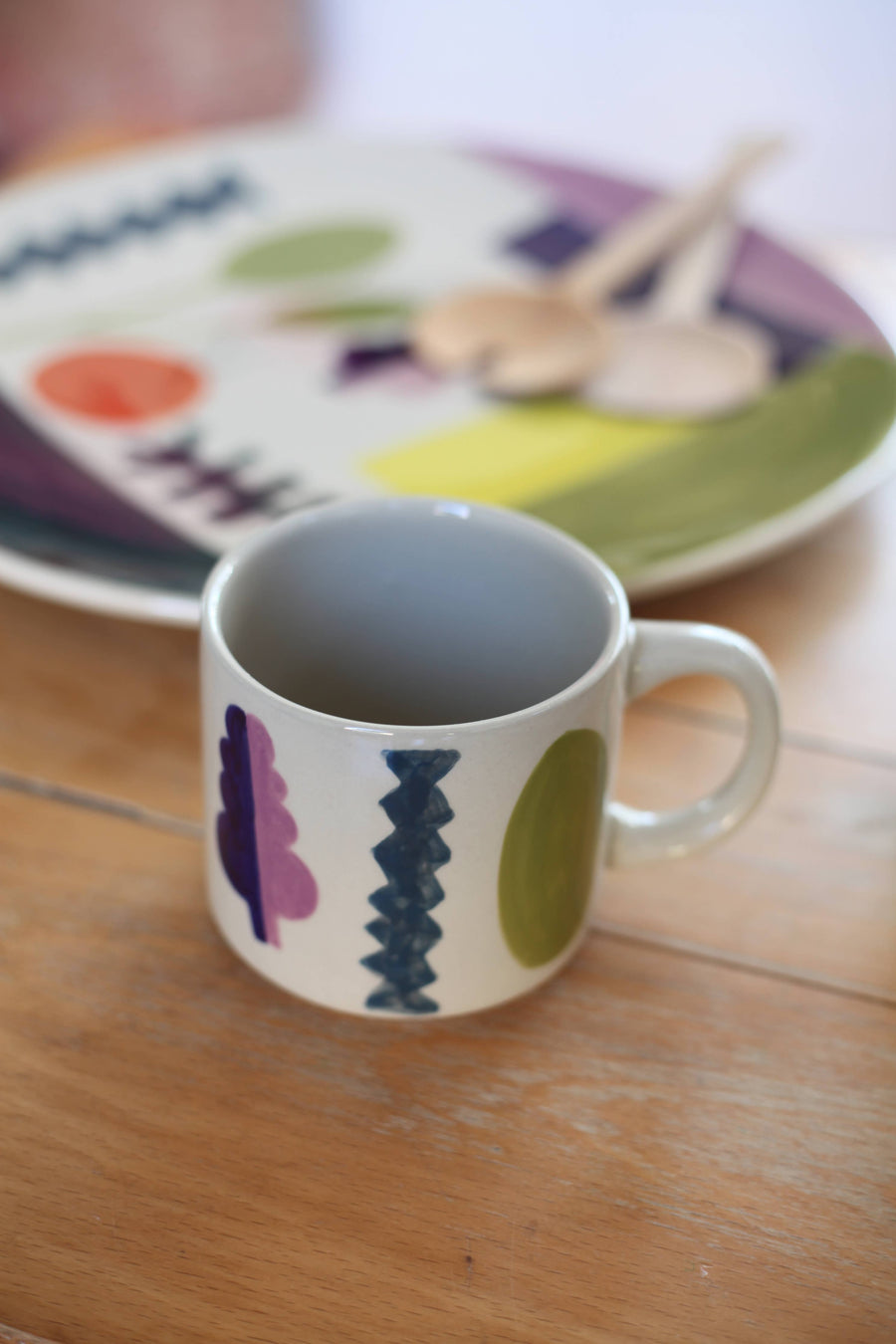Bouquet Garni Stoneware Ceramic Mug