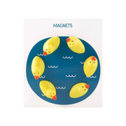 Colorful duck magnets
