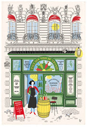 Parisian Shops Tea Towels