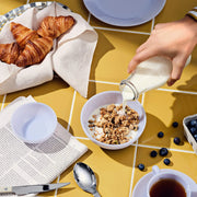Milk Glass Plate | Lavender